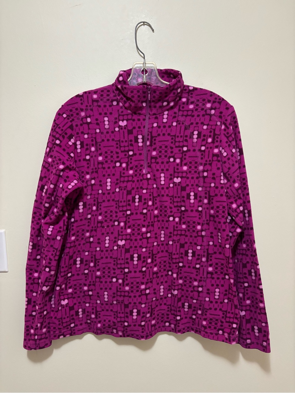 Columbia Sportswear Company Women's 1/2 Zip Patterned Fleece Pullover